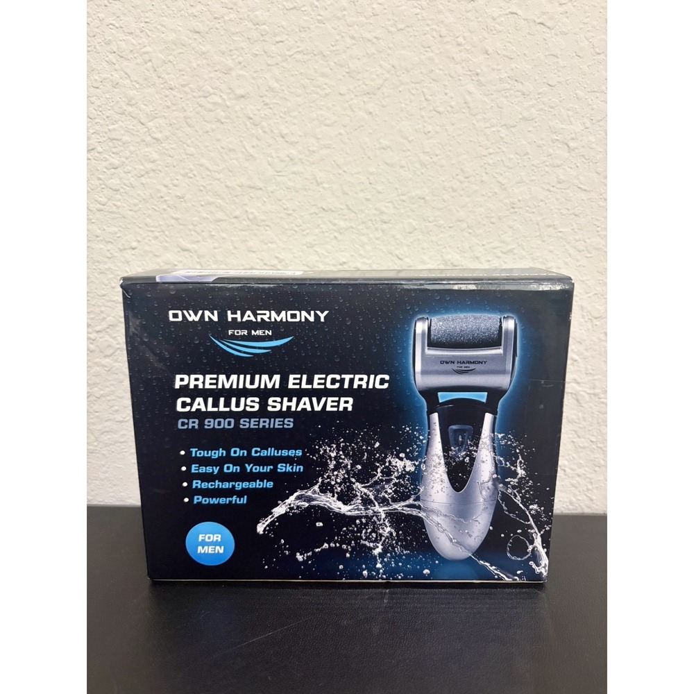 NEW Own Harmony For Men CR900 Rechargeable Electric Callus Shaver Remover Foot